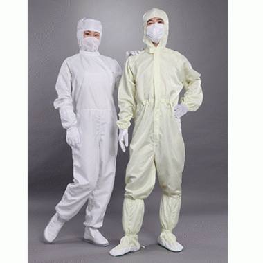 防静电服包括防静电连体服、分体服和防静电大褂